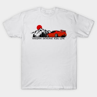 Nissan Skyline GTR R34, JDM Car T-Shirt